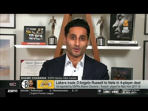 Shams details Lakers trade D'Angelo Russell to Nets in 4-player deal and what's next for Lakers?