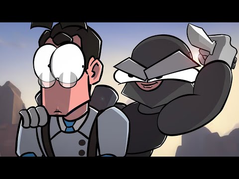 Recruit is a Spy in Team Fortress 2 (Animation)