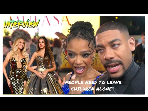 MUFASA 'THE LION KING' UK PREMIERE! (LEAVE BLUE IVY ALONE)