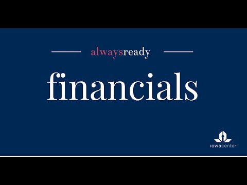 Always Ready: Financials