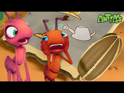 From Seed to Snack! | Antiks 🐜 | Funny Cartoons for Kids