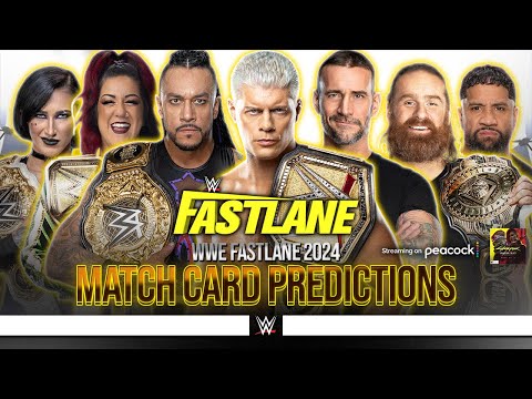 WWE Fastlane 2024 - Early Card