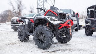 First Winter Rip on The New 101hp Gen 3 Outlander XMR 1000r!