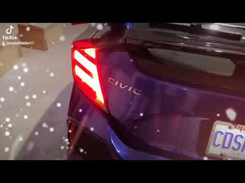 2018 Honda civic Hatchback LED V3 Tail Lights