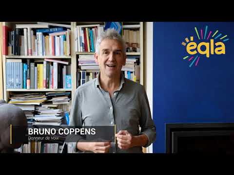 Bruno Coppens : donneur de voix pour Eqla