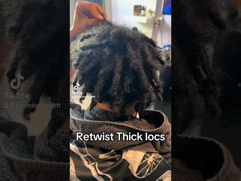 3 month retwist Locs