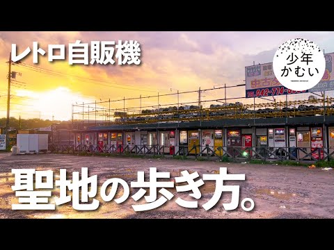 レトロ自販機の聖地イチオシの巡り方と食べまくり物語。【タイヤ市場相模原】