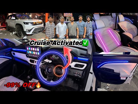 Brezza lxi cruise control 2024 | brezza modified✅ brezza modification 2024✅ brezza interior modified