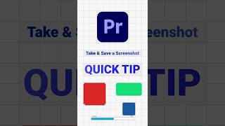 #premierepro quick tips - how to take and save a screenshot… #videoeditingtips