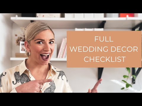 Wedding Decor | What Do You Need?