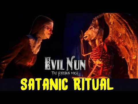 evil nun ki shaitani puja 😰😱🧟 | evil nun horror game hindi