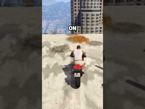 Falling from height while on fire!! #shorts #gta #grandtheftauto #gaming