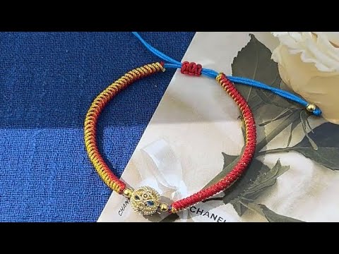 Zen adorn.DIY handmade braided bracelet tutorial.#diy #handmade #bracelet