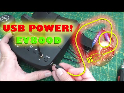 Power your Eachine EV800D from USB the easy way!