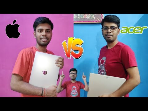 Apple MacBook vs Acer Swift 3 OLED 🔥| Acer better than MacBook 😱