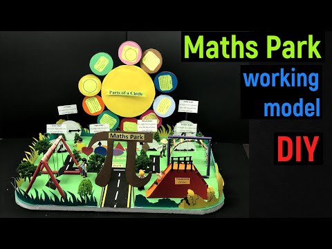 maths park - maths park working model - maths park model - maths park exhibition - diyas funplay