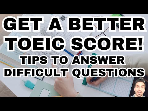 KEY TIPS TO REACH A HIGHER TOEIC SCORE: Essential grammar to answer 2 difficult questions #toeicprep