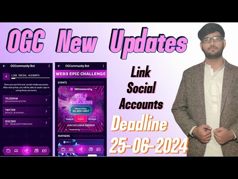 OGC Update || Link social accounts || listing alert