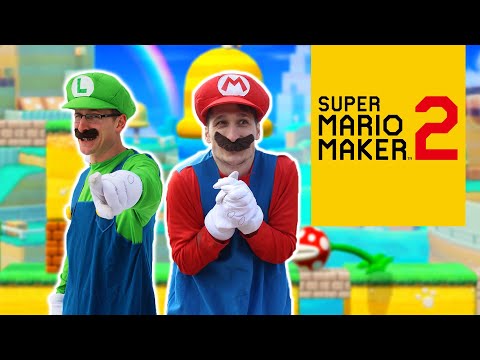 Super Mario Maker 2 IN REAL LIFE