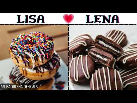 LISA OR LENA FOOD😍