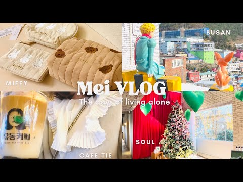 【vlog】アラフォーOLの日常🏠と韓国出張✈️8日間| new miffy 商品|Starbucks in Korea ☕️