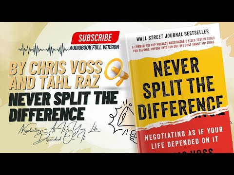 Never Split the Difference Audiobook by Chris Voss