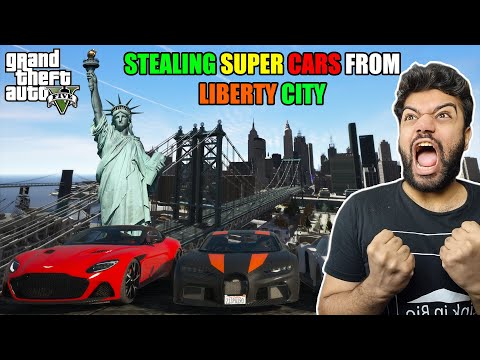 I Went To LIBERTY CITY To Steal The Fastest BUGATTI In The World | GTA 5 GAMEPLAY #32