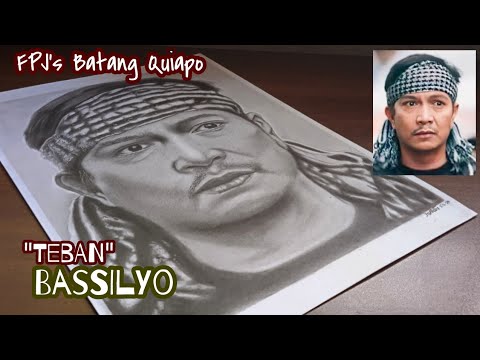 Drawing "Teban" Bassilyo from FPJ's Batang Quiapo | jesar art