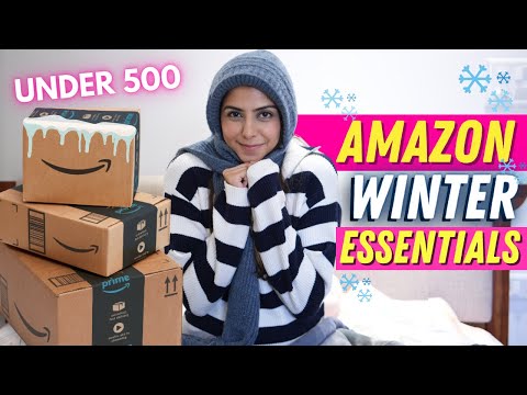 *Under 500* Winter Essentials! | Amazon Haul | Ishita Khanna