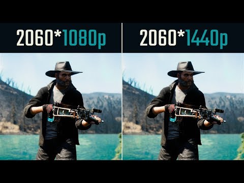 RTX 2060 1080p vs. 1440p RTX (9 Games)