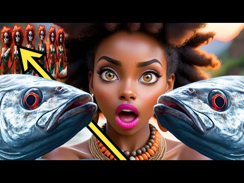 GIRL STEALS from MERMAID Then Sth SHOCKING Happened.. #africantales #mermaid #folks #tales #folklore