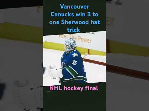 NHL hockey Vancouver Canucks win 3to1 against the Colorado avalanche #canucks #NHL #nhl#sportsshorts