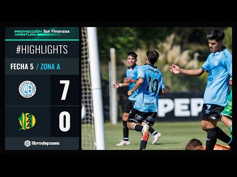 BELGRANO 7 - 0 ALDOSIVI I Resumen del partido I #TorneoProyección Sur Finanzas Apertura