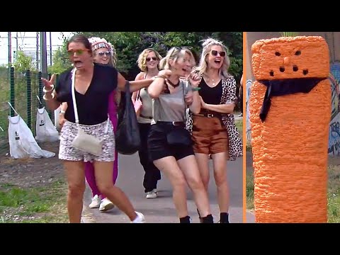 They Scream like they've Never Seen a Carrot Before !! Angry Carrot Prank !!