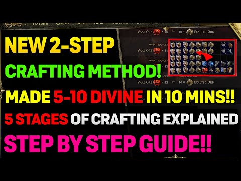 POE 2 Crafting Stages Explained! Step By Step GUIDE To Make $$$ While Learning!