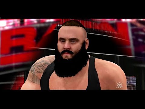 WWE 2K17 Mod Showcase : Braun Strowman Entrance with Real titantron & New Hair