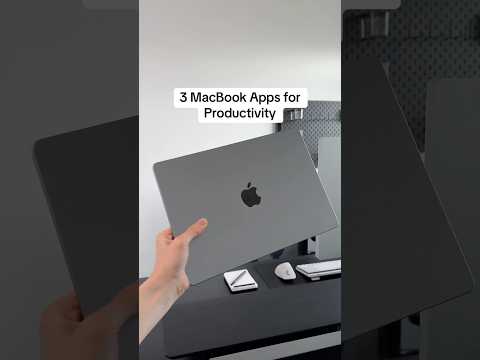 My favorite apps for a minimal and productive setup. #productivity #minimalist #macbook