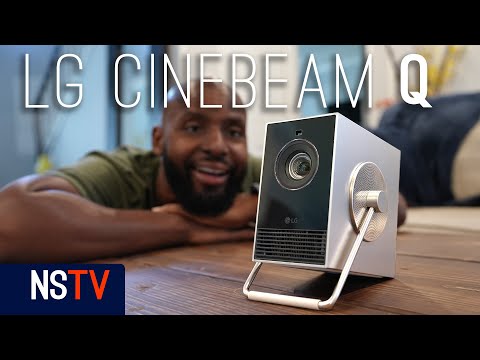 The World's Smallest 4K Projector: LG CineBeam Q