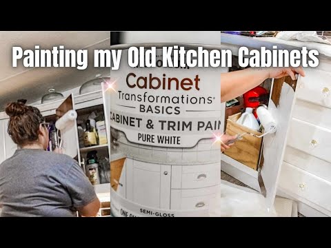 PAINTING MY KITCHEN CABINETS | HOME REFRESH IDEAS 2024 | KIMI COPE