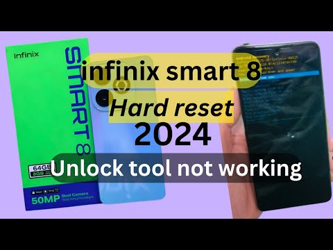 Infinix smart 8(X6525) hard reset unlock tool not working/ Pattern/Password Without Pc New Trick