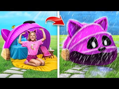 Construim o Căsuță Minusculă pentru Catnap! Dacă Poppy Playtime 3 m-ar fi Adoptat!