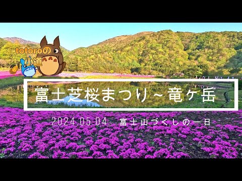 富士芝桜まつり～竜ヶ岳　　富士山づくしの一日