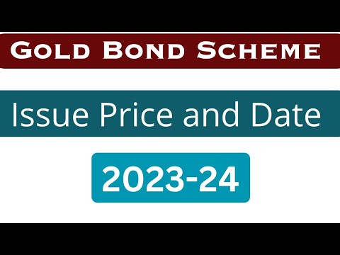 Sovereign gold bond(SGB) scheme 2023-24 dates and issue price june | Online Gold investment