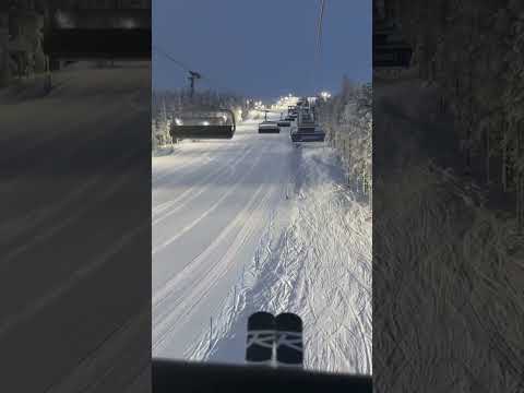 Подъем на снежную гору 🛷