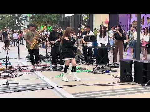 20240817 นางฟ้า - ETC (Performed by Melon Band)@Siam Square Walking Street