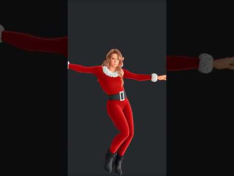 Mariah Carey All I Want For Christmas Emote!  #fortnite #shorts