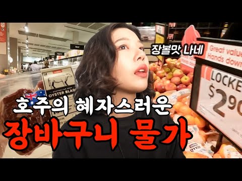 🇦🇺호주 마트 물가에 감탄하게 되는 이사 브이로그 [호주워홀05]