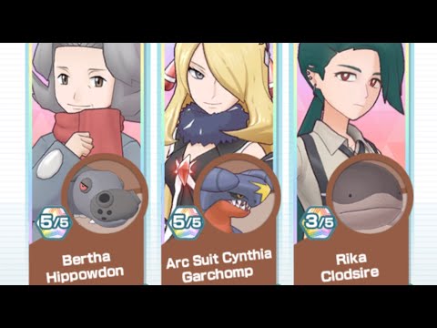 Pokemon Masters EX - 15000 pts Champion Stadium - Week 9/23/24 (feat. 5/5 Arc Suit Cynthia)