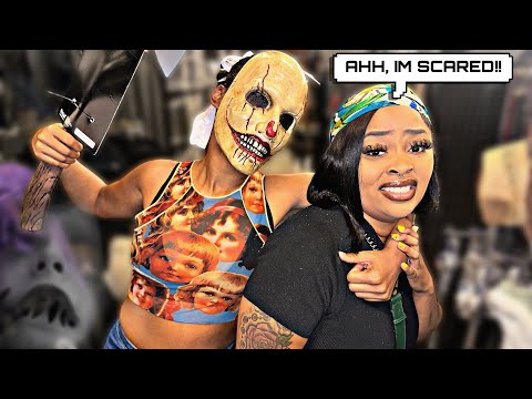 Took My Crush To The Halloween Store..It Got SCARY 😱