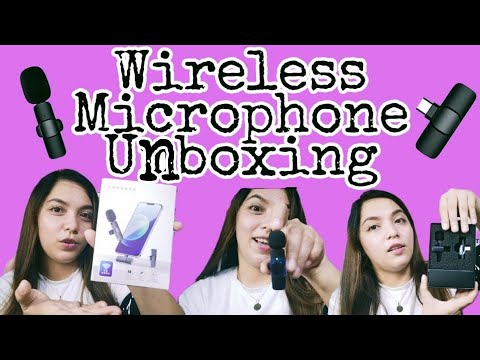 Wireless Lavalier Mini Microphone || Teacher Jenny